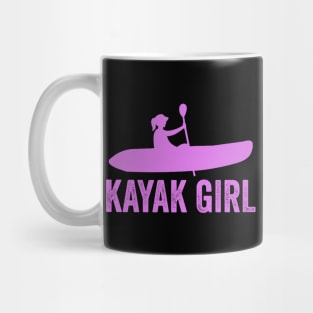 Kayak Girl Funny Womens Kayaking Mug